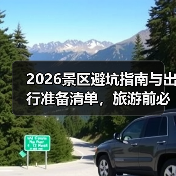 2026景区避坑指南与出行准备清单，旅游前必看 - 耀途希冀旅游网