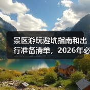 景区游玩避坑指南和出行准备清单,2026年必备攻略(图4) 景区游玩避坑指南和出行准备清单,2026年必备攻略(图4)