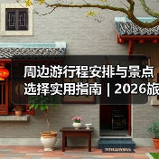 周边游行程安排与景点选择实用指南 | 2026旅游攻略(图3)