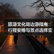旅游文化周边游指南:行程安排与景点选择实用方法(图2) 旅游文化周边游指南:行程安排与景点选择实用方法(图2)