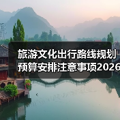 旅游文化出行路线规划预算安排注意事项2026指南(图1)
