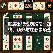 旅游出行规划指南：路线、预算与注意事项全解析(图3)