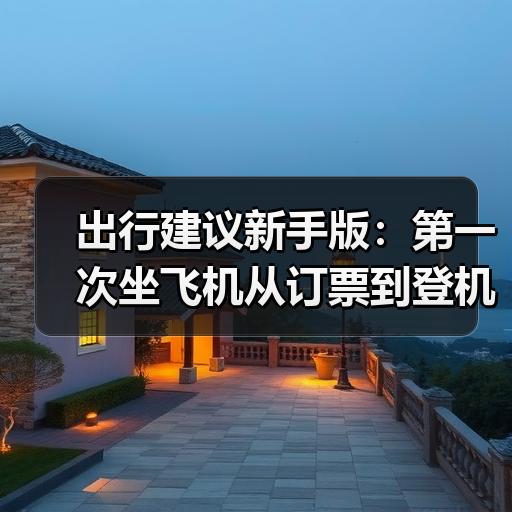 出行建议新手版：第一次坐飞机从订票到登机全流程避坑 - 耀途希冀旅游网